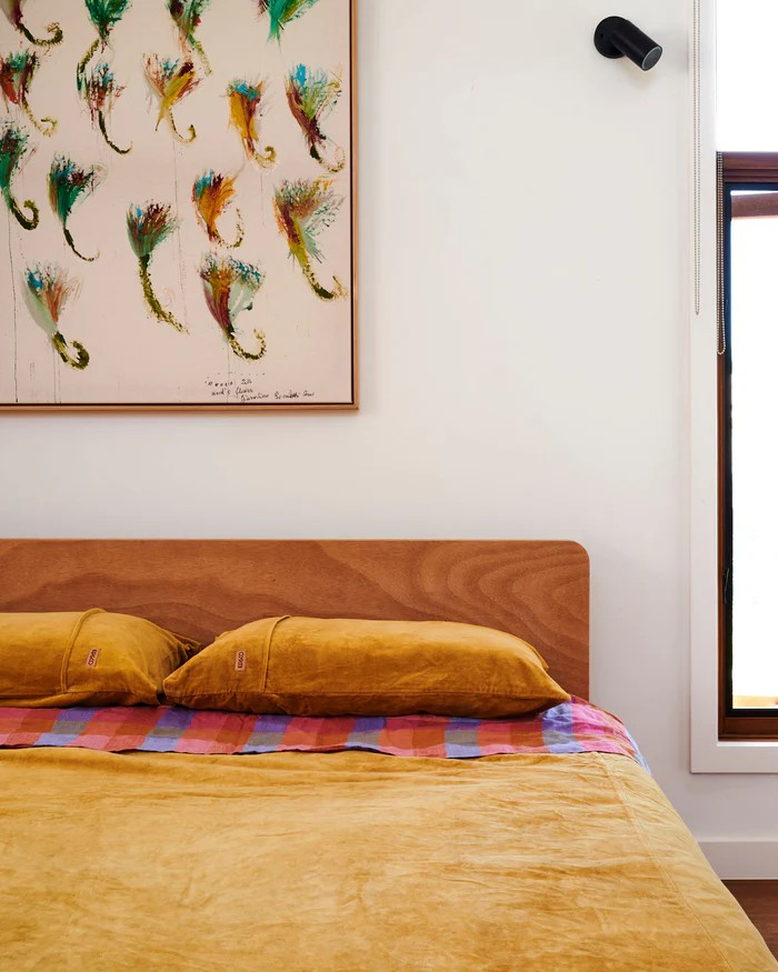 KIP & CO PECAN VELVET PILLOWCASES 2P STANDARD SET