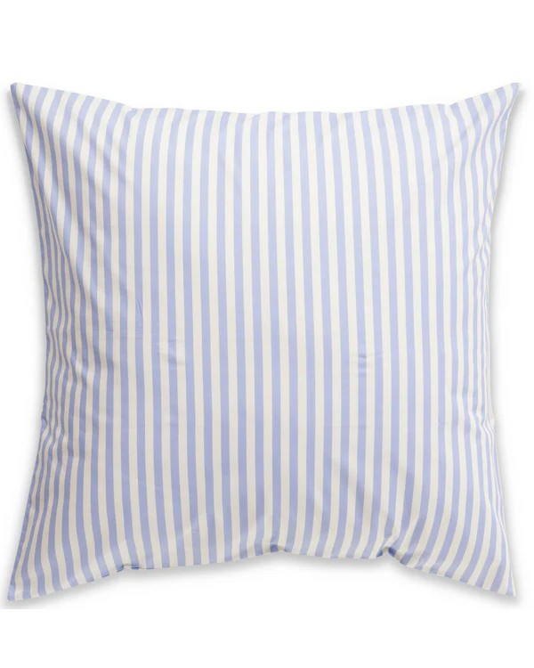 KIP & CO SEASIDE STRIPE ORGANIC EUROPEAN COTTON PILLOWCASE 2PC SET