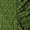 KIP & CO POLKADOT CACTUS ORGANIC COTTON KING FITTED SHEET