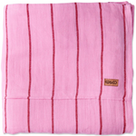 KIP & CO ICED VOVO STRIPE LINEN FLAT SHEET KING