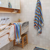 KIP & CO MADEIRA STRIPE TURKISH BATH TOWEL