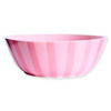 KIP & CO PINK STRIPE SALAD BOWL 