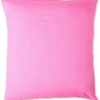 KIP & CO AURORA PINK LINEN EUROPEAN PILLOWCASES 2P SET
