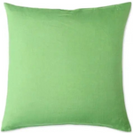 KIP & CO GREEN TEA LINEN EUROPEAN PILLOWCASES 2P SET