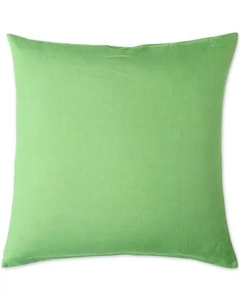 KIP & CO GREEN TEA LINEN EUROPEAN PILLOWCASES 2P SET
