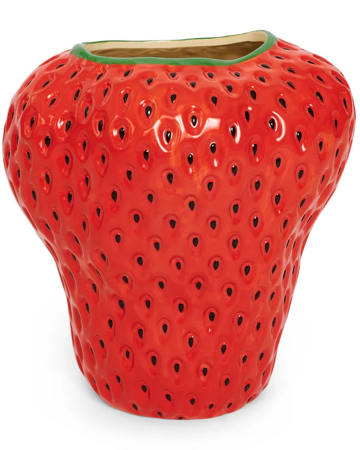 STRAWBERRY VASE ONE SIZE