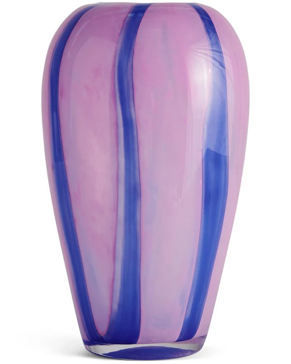 KIP & CO ELECTRIC STRIPE VASE LARGE 