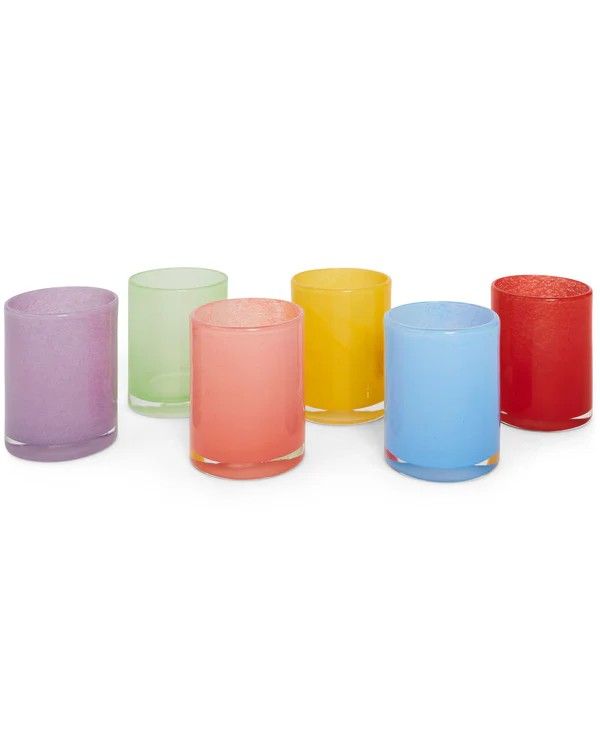 KIP & CO DREAMY GLASS TUMBLER 6 PIECE SET