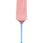 KIP & CO BLUE ROBIN CHAMPAGNE GLASS 2P SET