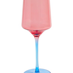 KIP & CO BLUE ROBIN VINO GLASS 2P SET ONE SIZE