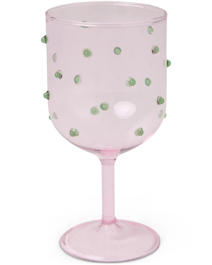 MINT CHIP WINE GLASS 2P SET ONE SIZE