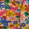 KIP & CO WILD FLOWERS IN BLOOM ORGANIC COTTON FITTED SHEET QUEEN