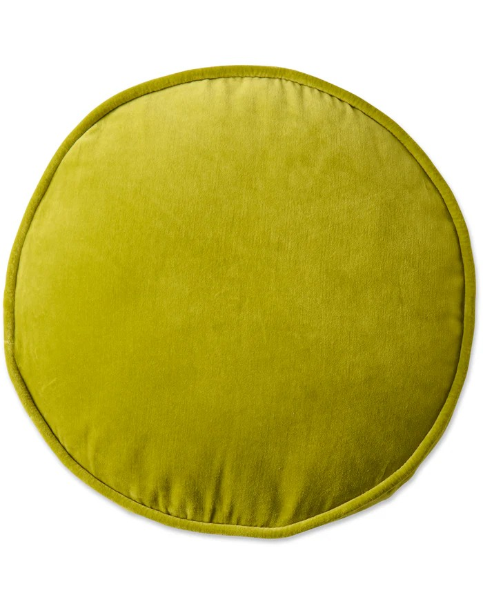 PEAR VELVET PEA CUSHION ONE SIZE KIP & CO
