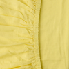 KIP & CO LEMON BUTTER LINEN FITTED SHEET QUEEN