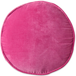 PINK LOVE VELVET PEA CUSHION ONE SIZE