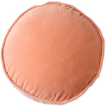 PEACH VELVET PEA CUSHION ONE SIZE KIP & CO