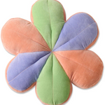 KIP & CO LEGATO VELVET PETAL CUSHION ONE SIZE
