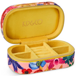 WILD FLOWERS IN BLOOM TRAVEL VELVET JEWELLERY BOX ONE SIZE 