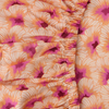 HIBISCUS PEACH LINEN FITTED SHEET KING KIP & CO