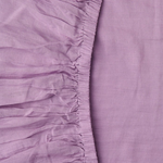 WISTERIA LINEN FITTED SHEET QUEEN