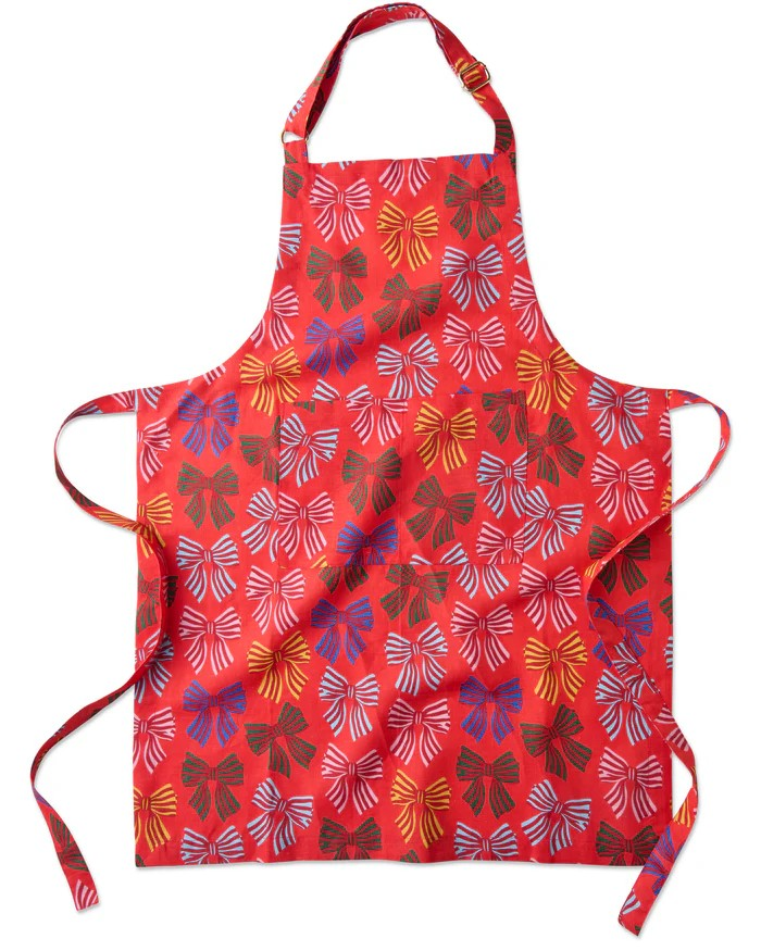 FESTIVE BOW APRON ONE SIZE KIP & CO