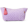 LILAC VELVET TOILETRY BAG ONE SIZE KIP & CO