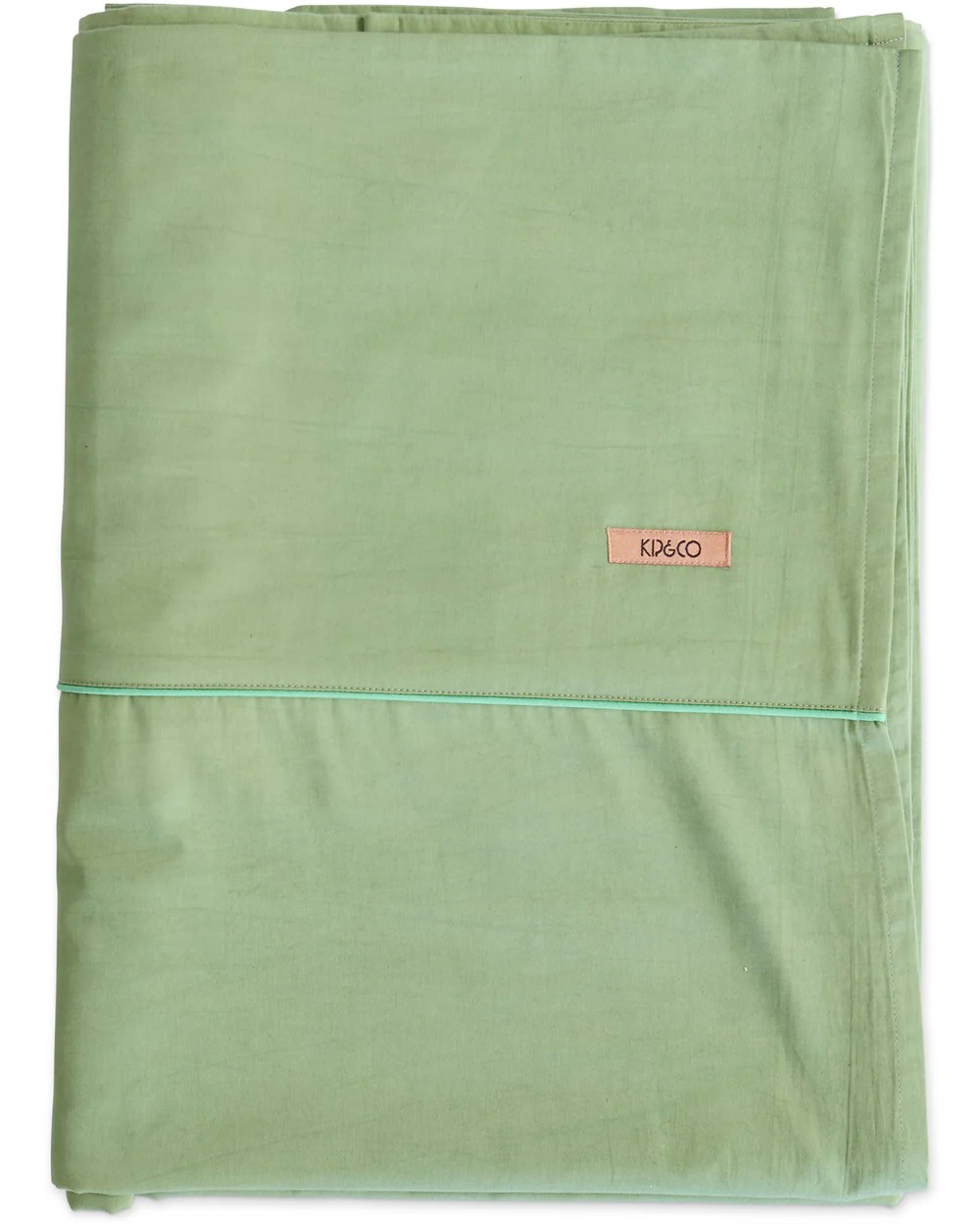 KIP & CO GLOW IN AVOCADO BAMBOO COTTON FLAT SHEET KING