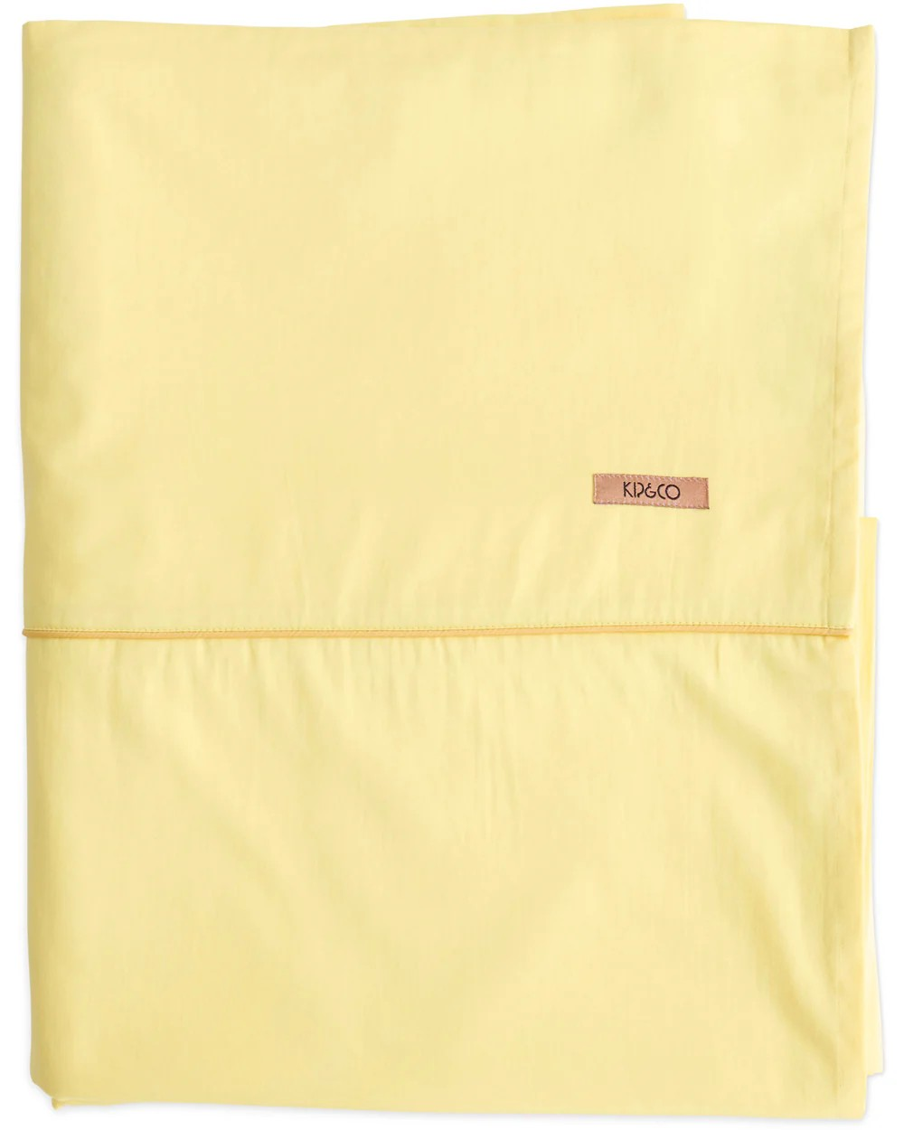 KIP & CO GLOW IN LEMON BAMBOO COTTON FLAT SHEET QUEEN