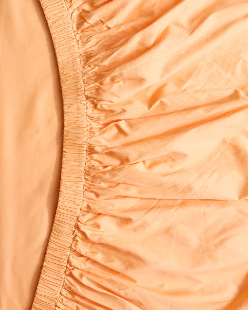 KIP & CO GLOW IN YOLK BAMBOO COTTON FITTED SHEET DOUBLE