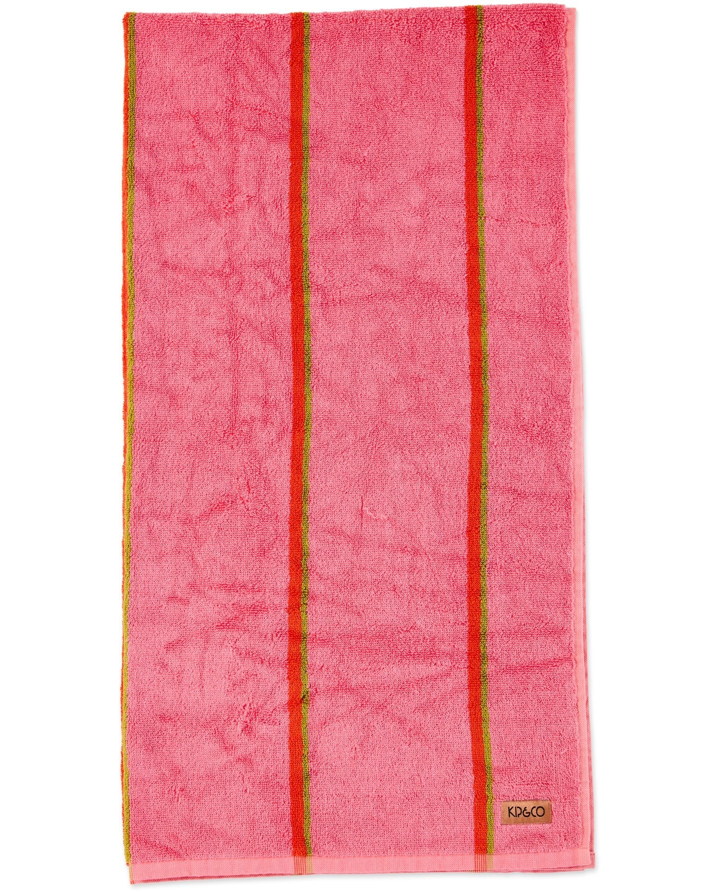 WATEGO SOIREE STRIPE BAMBOO TERRY HAND TOWEL
