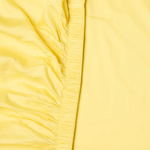 KIP & CO GLOW IN LEMON BAMBOO COTTON FITTED SHEET KING