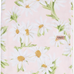 KIP & CO SWEET DAISY ORGANIC COTTON FLAT SHEET QUEEN