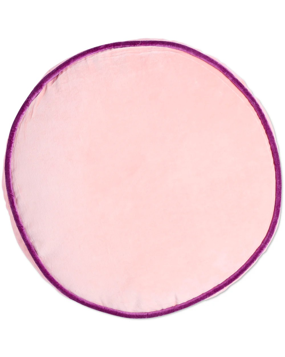 KIP & CO PLUM JAM VELVET PEA CUSHION ONE SIZE 