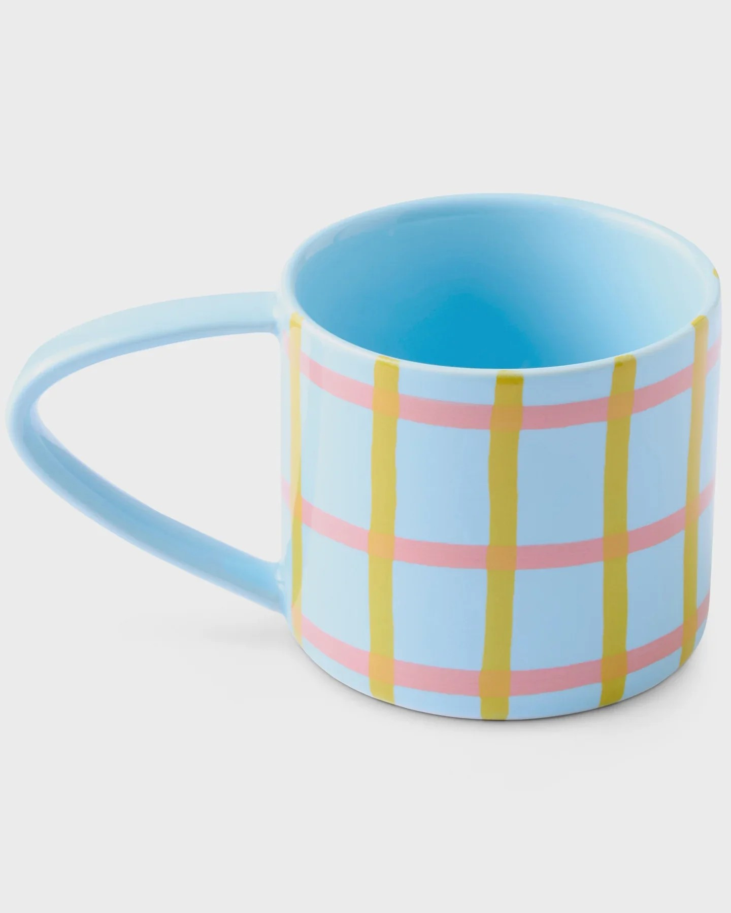 KIP & CO CALLAWAY TARTAN MUG 2P SET ONE SIZE