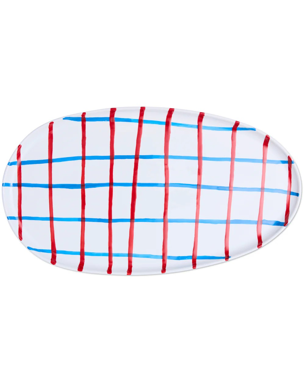 KIP & CO BON APPETIT TARTAN PLATTER ONE SIZE