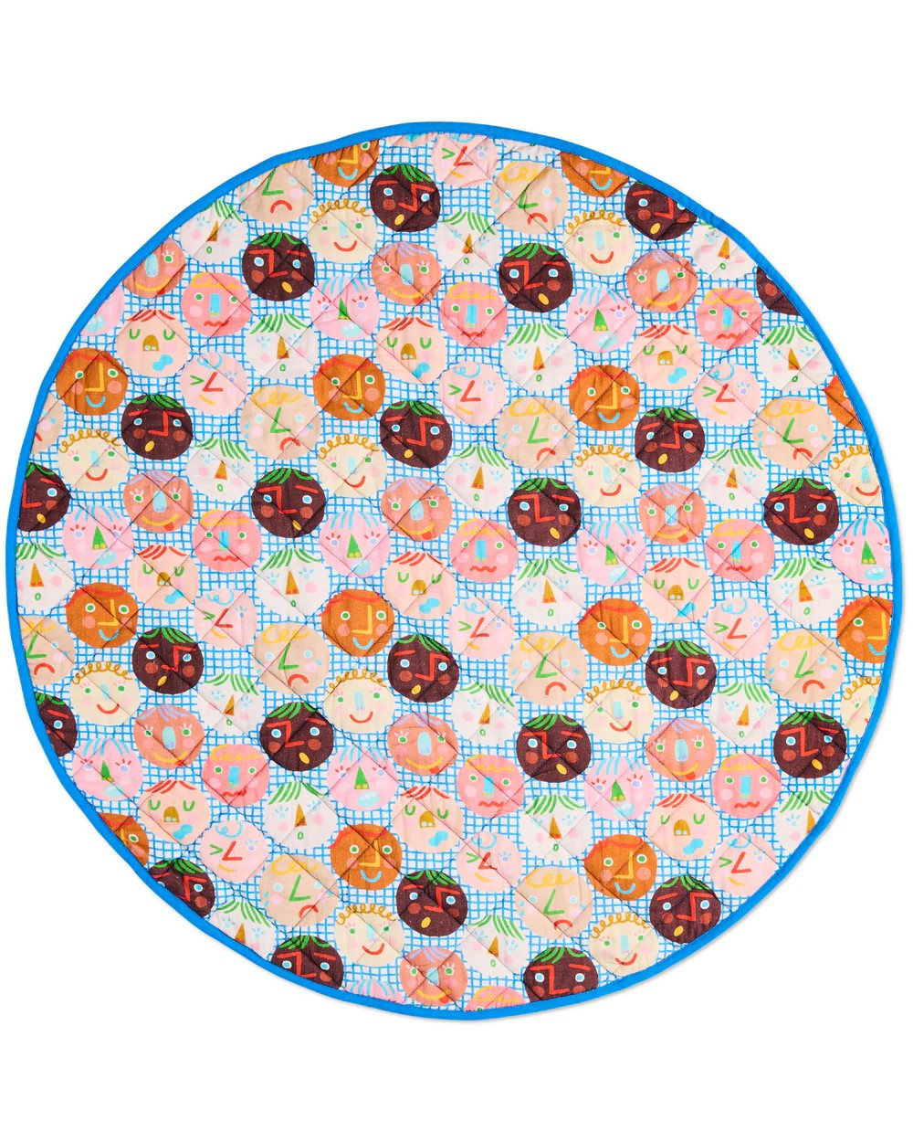 KIP & CO CHEER UP BABY QUILTED BABY PLAY MAT ONE SIZE 100% COTTON