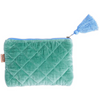 KIP & CO SEABED VELVET COSMETICS PURSE ONE SIZE