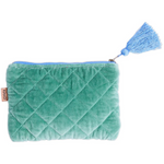 KIP & CO SEABED VELVET COSMETICS PURSE ONE SIZE