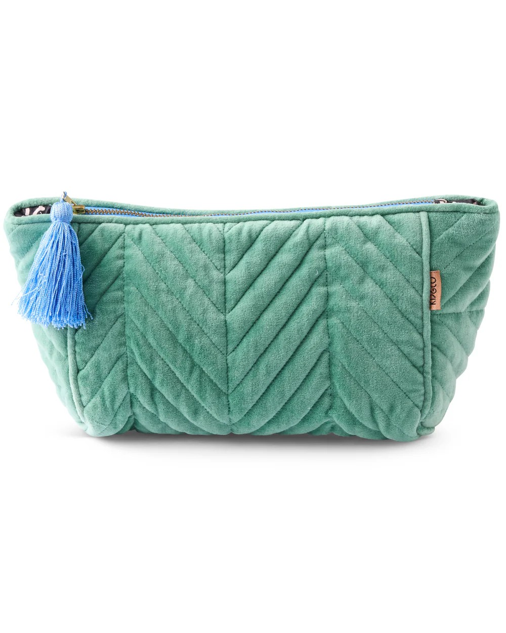 KIP & CO SEABED VELVET TOILETRY BAG ONE SIZE