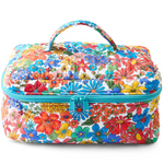 KIP & CO WINTER FIELDS QUILTED COTTON TOILETRY CASE