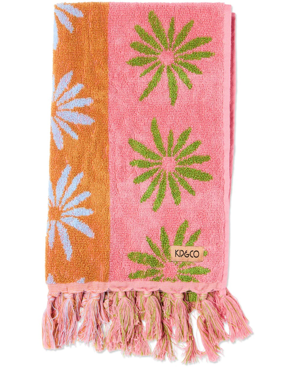 KIP & CO LITTLE DAISY TERRY HAND TOWEL ONE SIZE