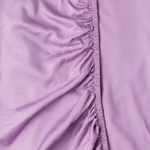 KIP & CO GLOW IN AMETHYST BAMBOO COTTON FITTED SHEET QUEEN