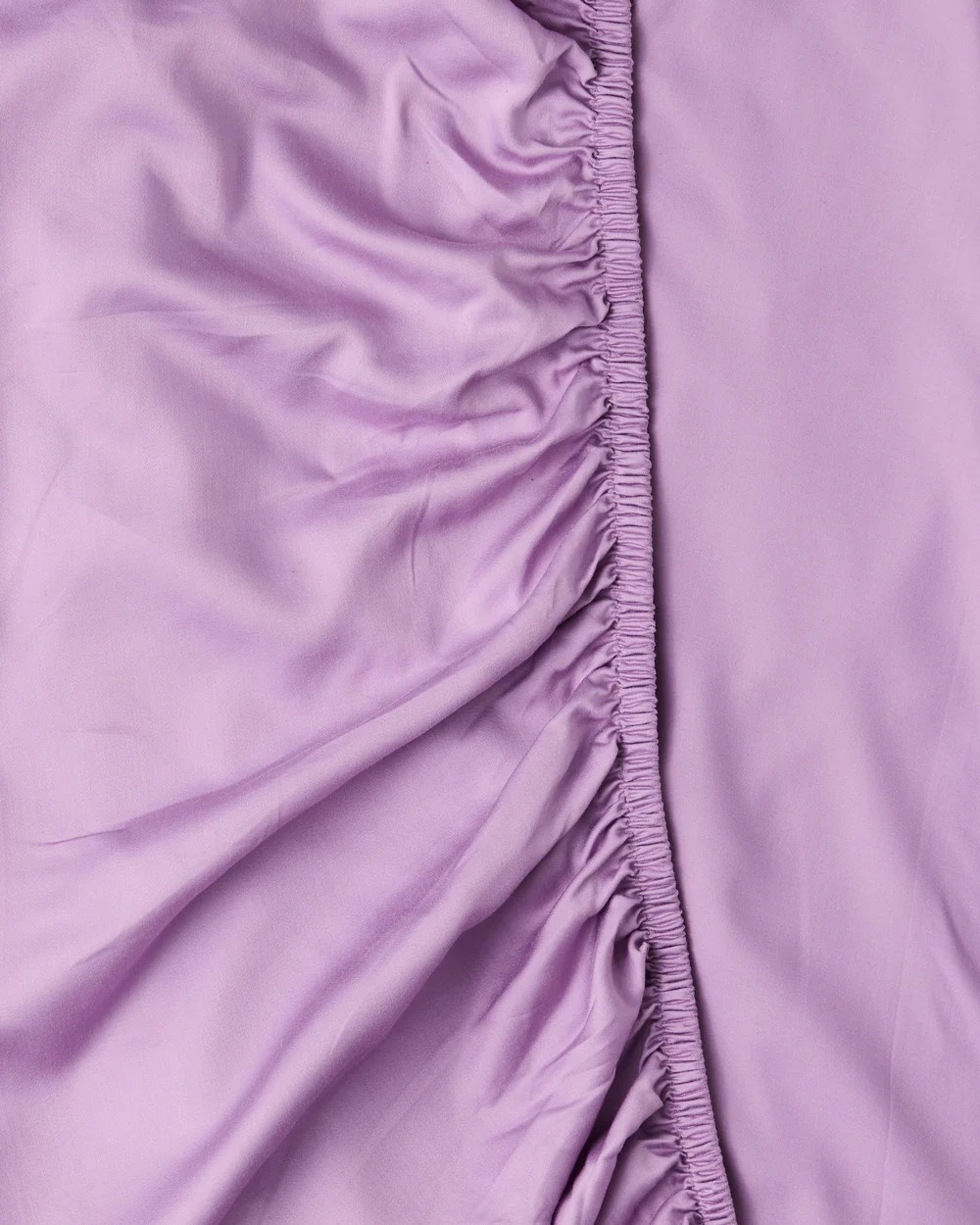 KIP & CO GLOW IN AMETHYST BAMBOO COTTON FITTED SHEET QUEEN
