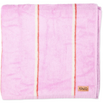 KIP & CO LAVENDER FIELD STRIPE BAMBOO TERRY BATH TOWEL ONE SIZE