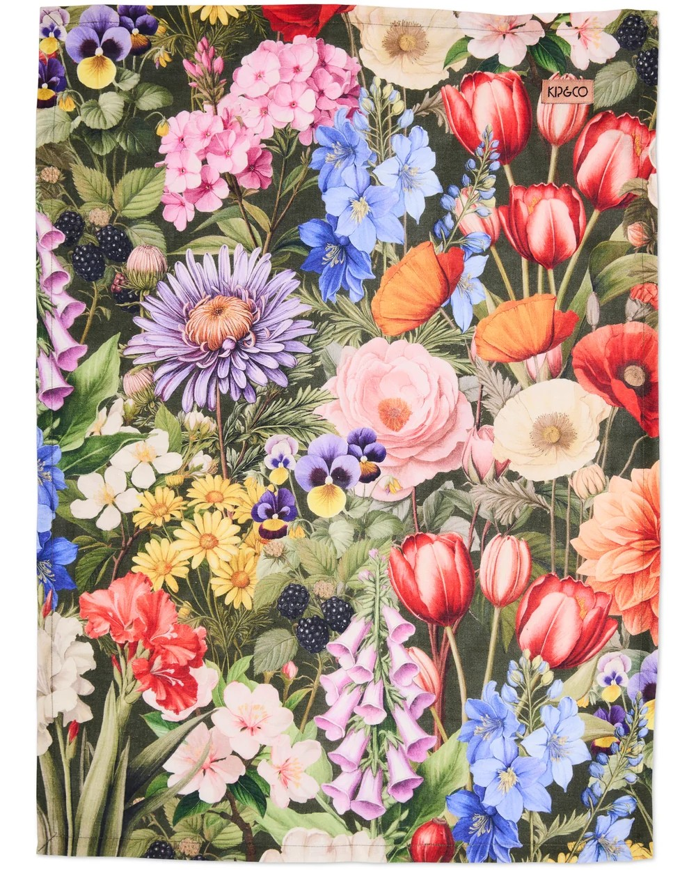 KIP & CO COTTAGE GARDEN EDEN TEA TOWEL ONE SIZE
