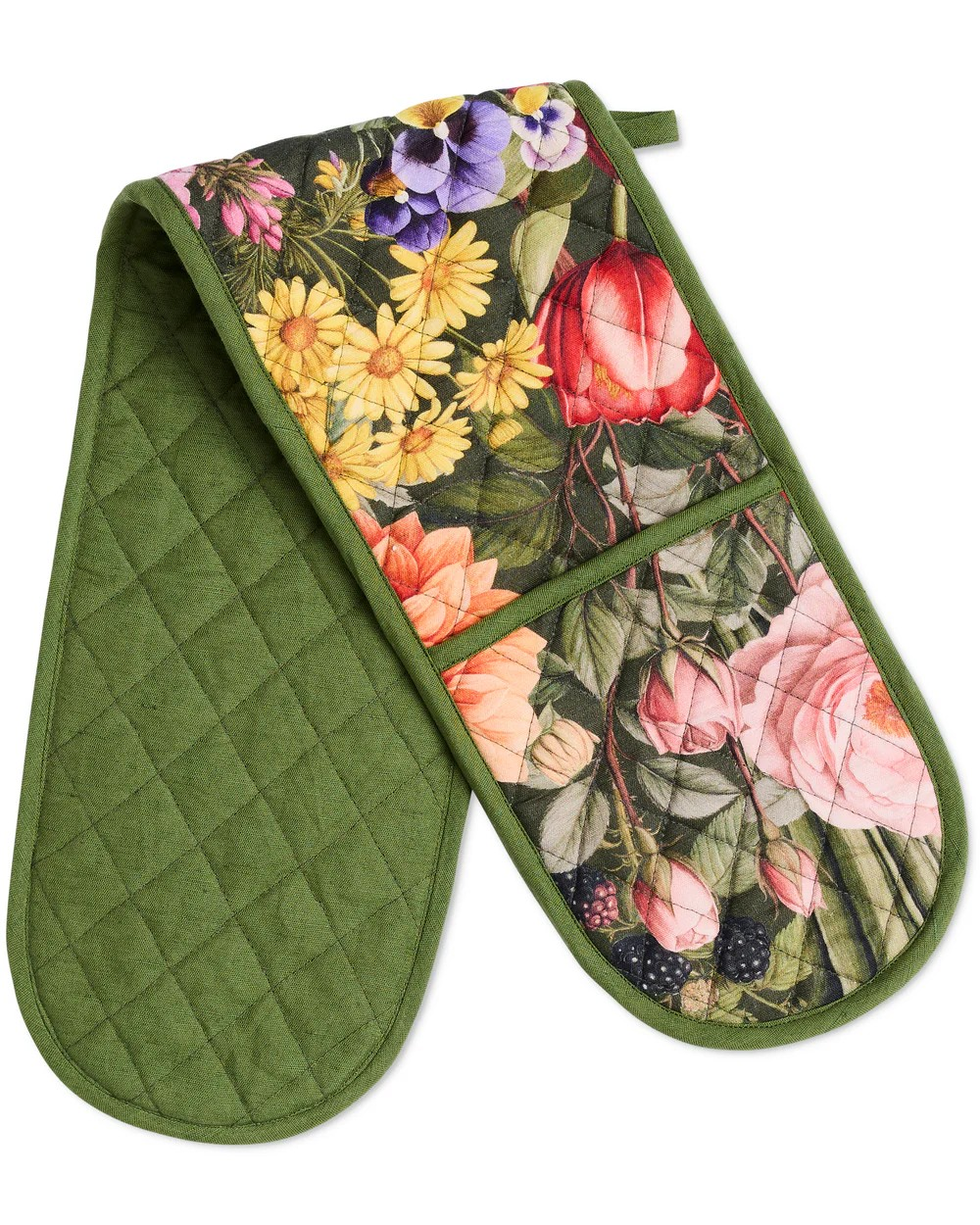 KIP & CO COTTAGE GARDEN EDEN DOUBLE OVEN MITT ONE SIZE
