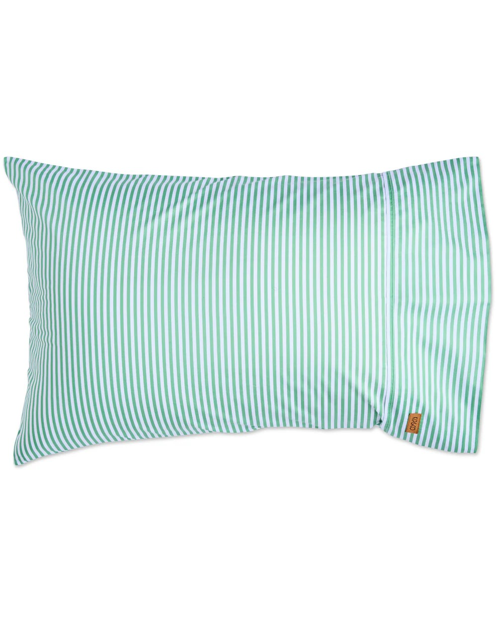 KIP & CO TARRAGON STRIPE ORGANIC COTTON PILLOWCASES 2P SET