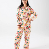 KIP & CO FLOURISH ADULT FLANNELETTE LONG SLEEVE SHIRT & PANT PYJAMA SET SIZE 12