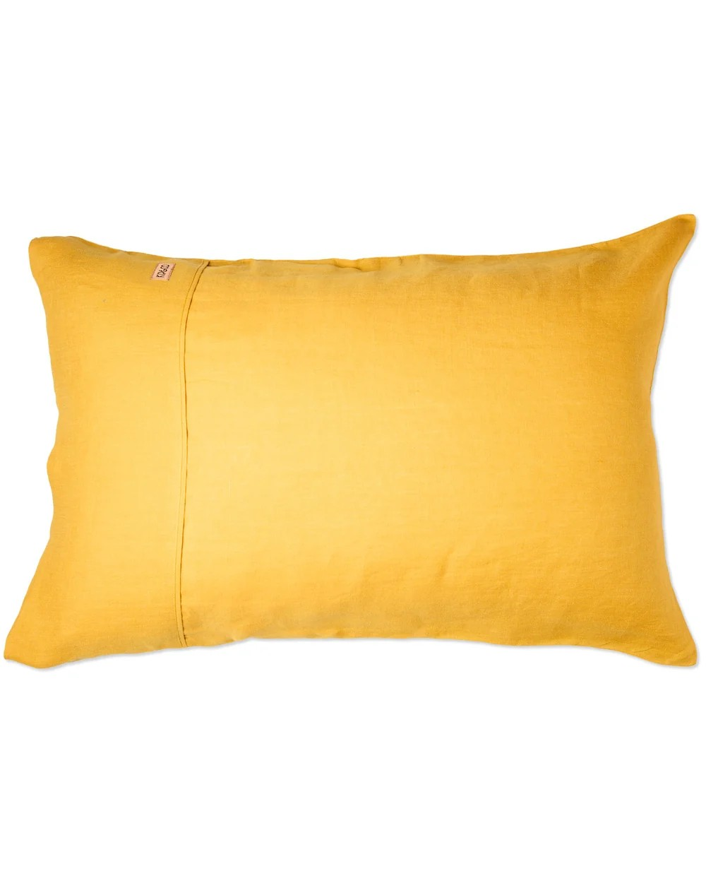 KIP & CO GOLDEN YELLOW LINEN PILLOWCASES 2P STD SET