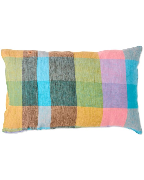 KIP & CO SORBET TARTAN PILLOWCASES 2P SET